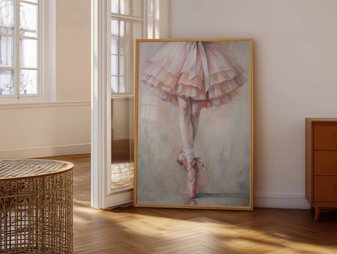 Elegante Balletschoonheid Poster