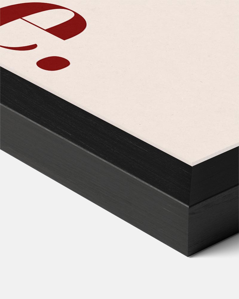 Amore Minimalistische Poster-WallArtistic