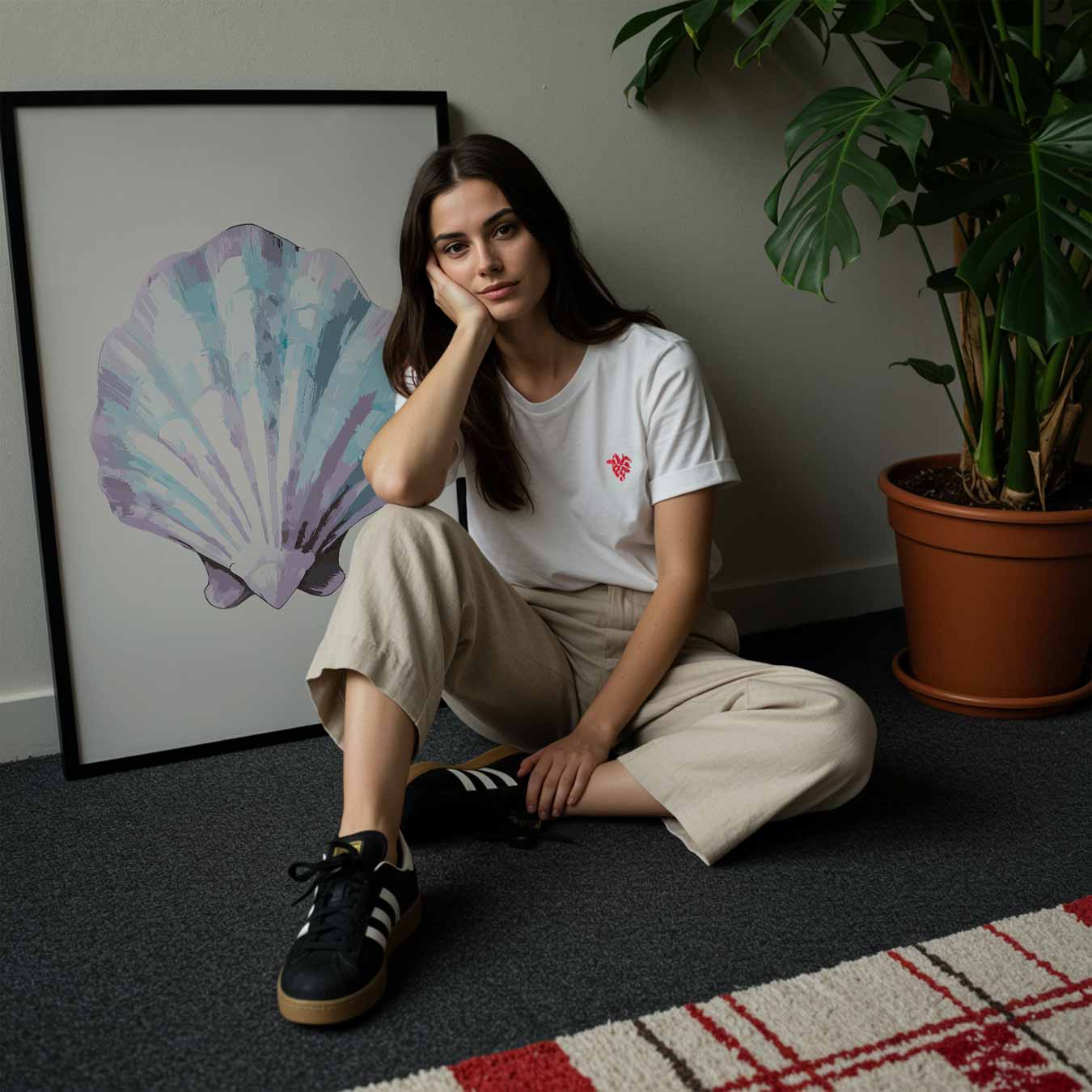 Elegante Zee Schelp Poster