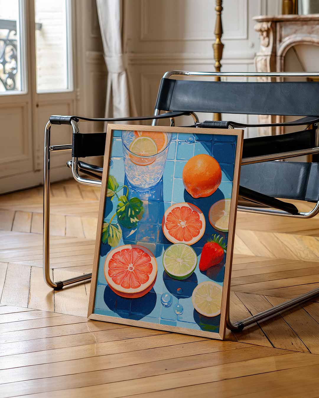 Zomers Fruitplezier Poster-WallArtistic