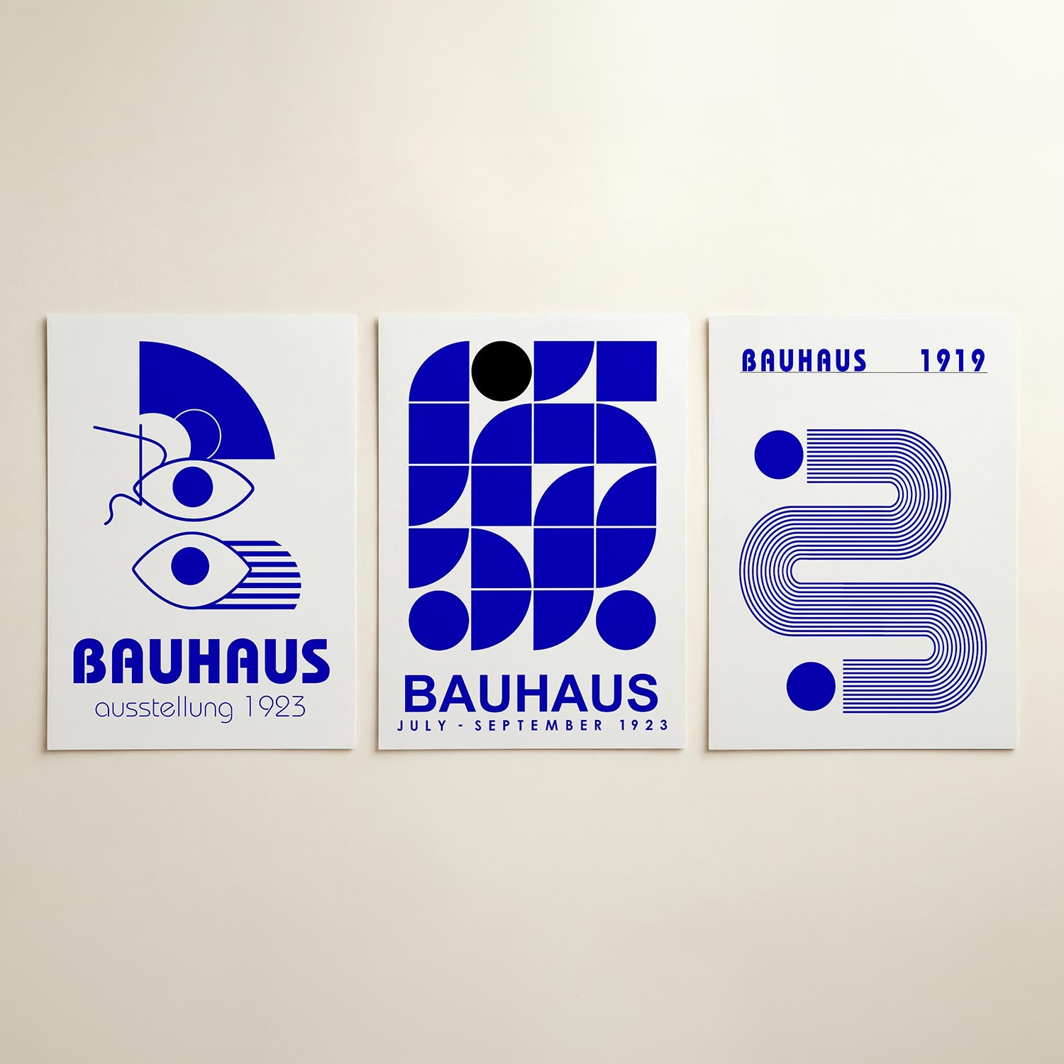 Vormen en lijnen Posterset