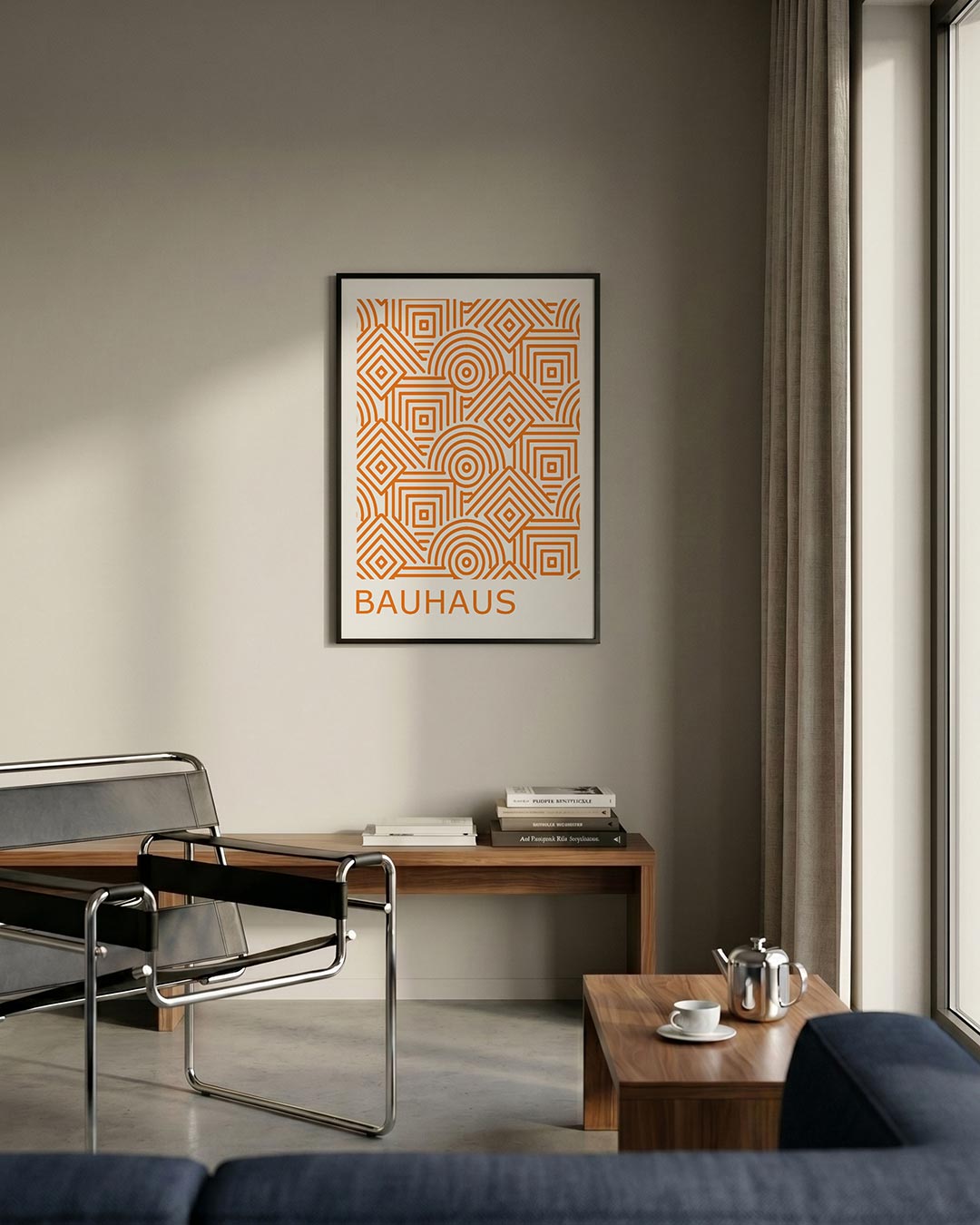 Lijnen en patronen Poster