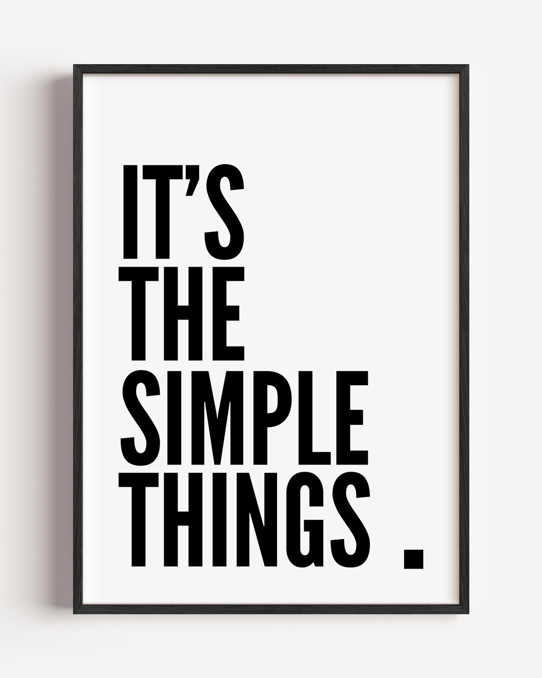 Inspirerende Quote Poster-WallArtistic