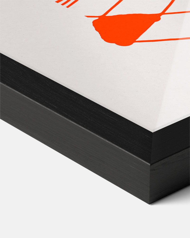 Gezellige Eet- en Wijnclub Poster-WallArtistic