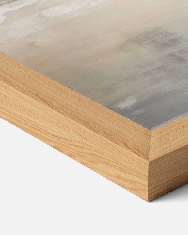 Rustgevende Abstracte Landschapsposter-WallArtistic