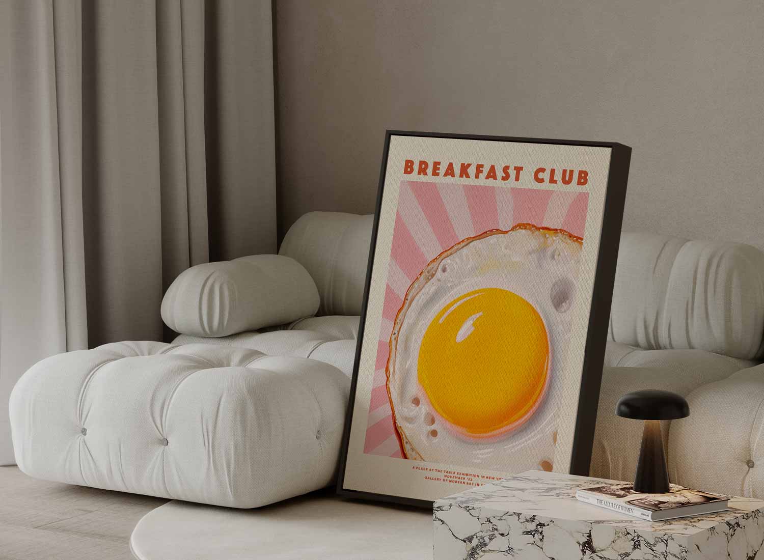 Breakfast Club Kunstwerk-canvas-dibond-plexiglas-wanddecoratie-WallArtistic