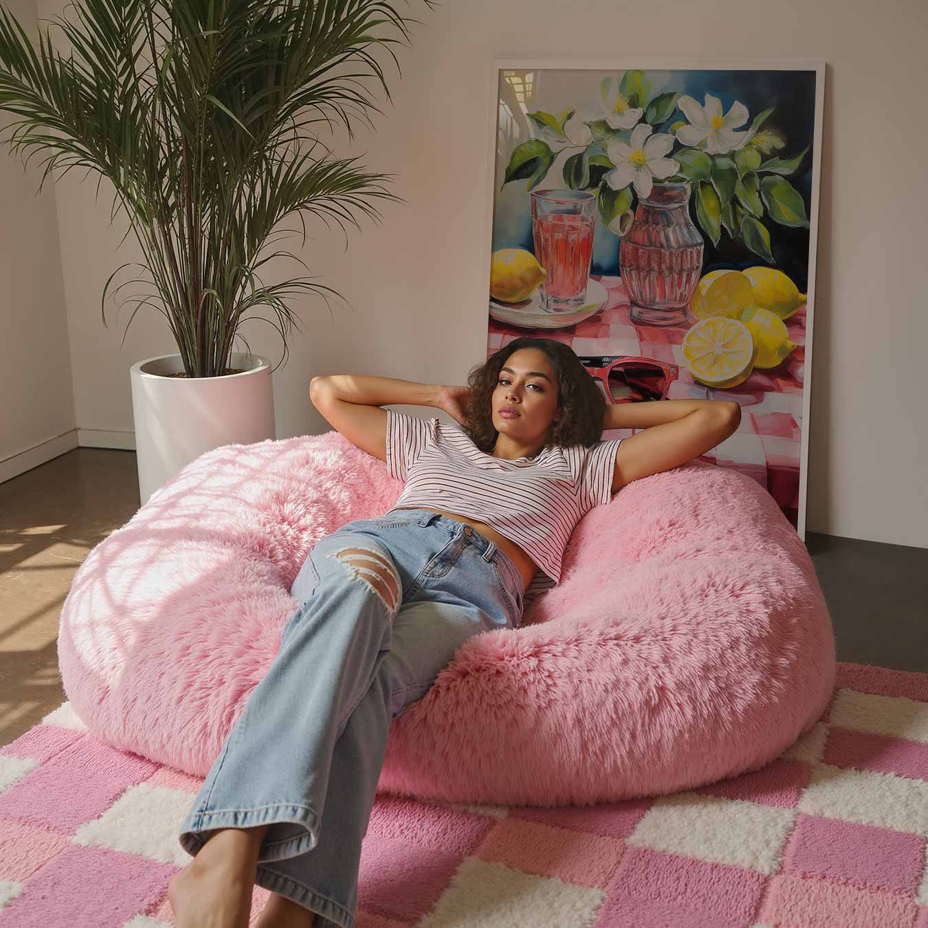 Zomers Tafereel met Citruskracht Poster-WallArtistic