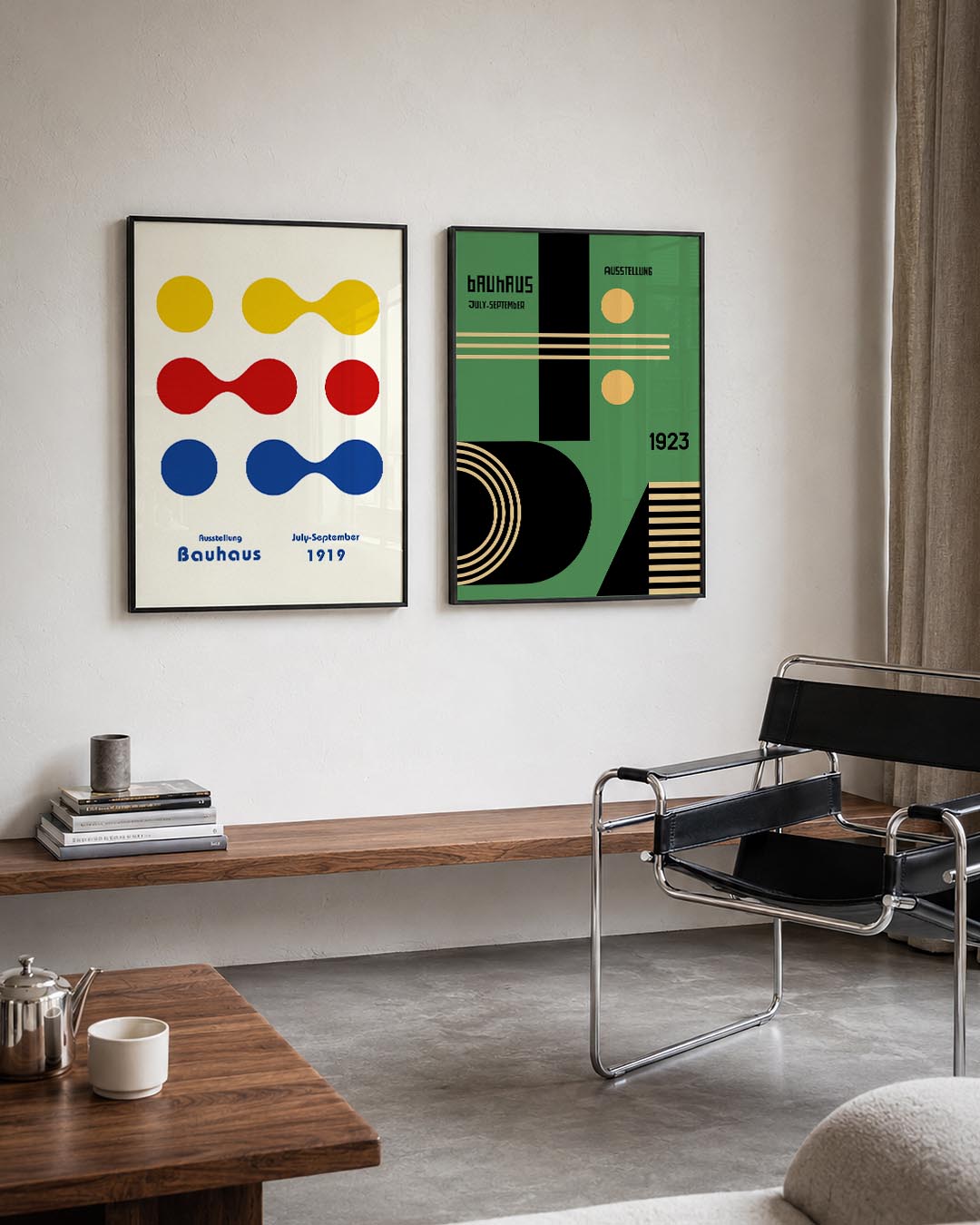 Kleur en vormenspel Posterset