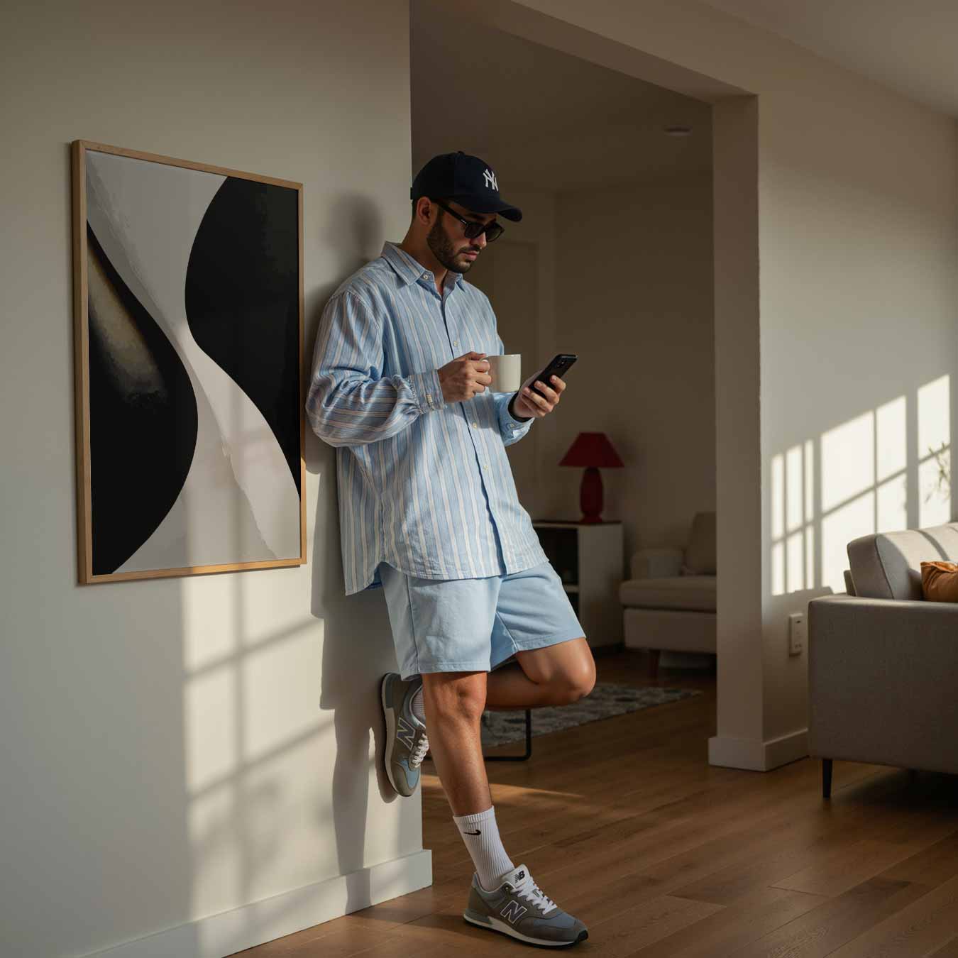 Abstracte Elegantie Poster-WallArtistic