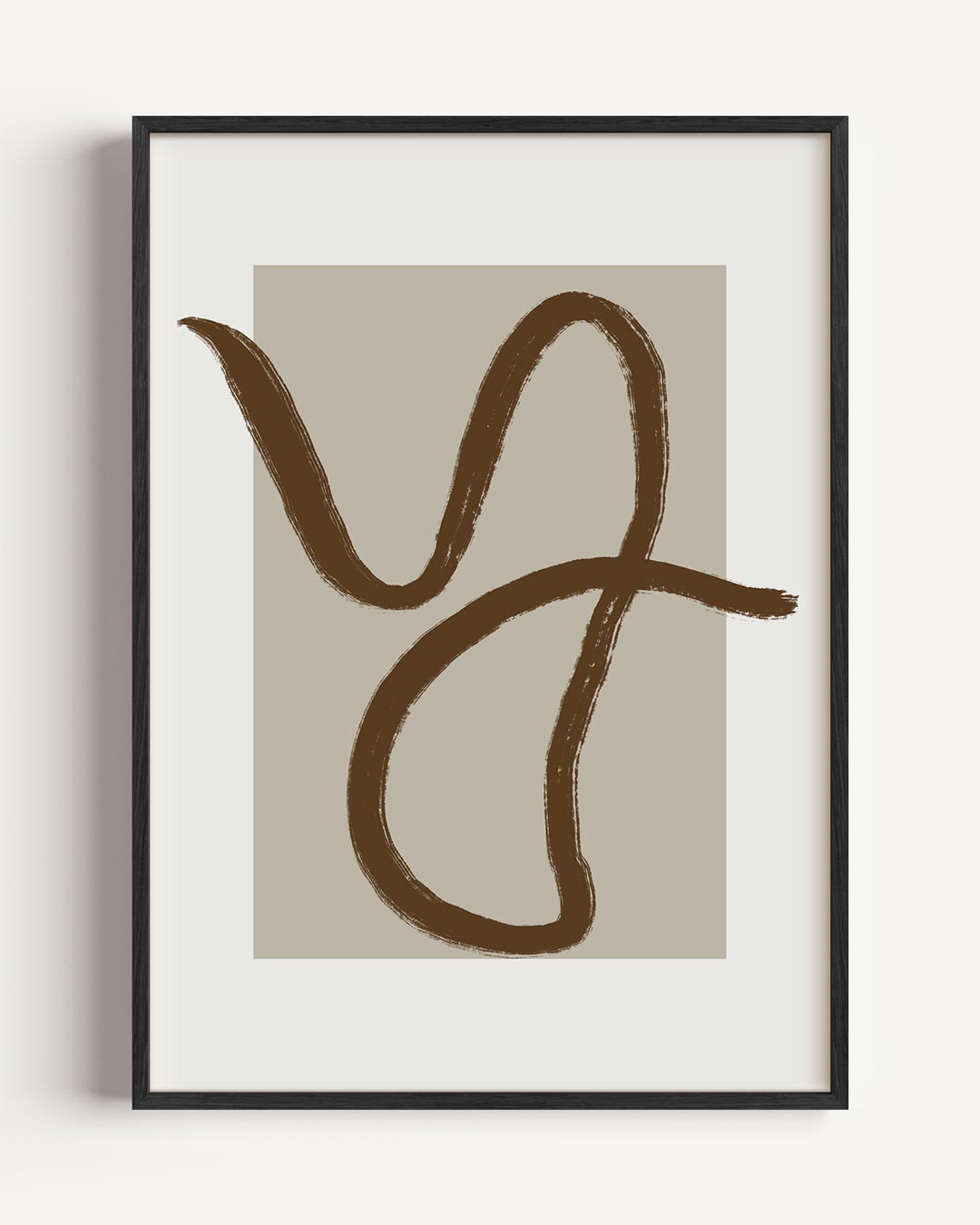 Abstracte Elegantie Poster-WallArtistic