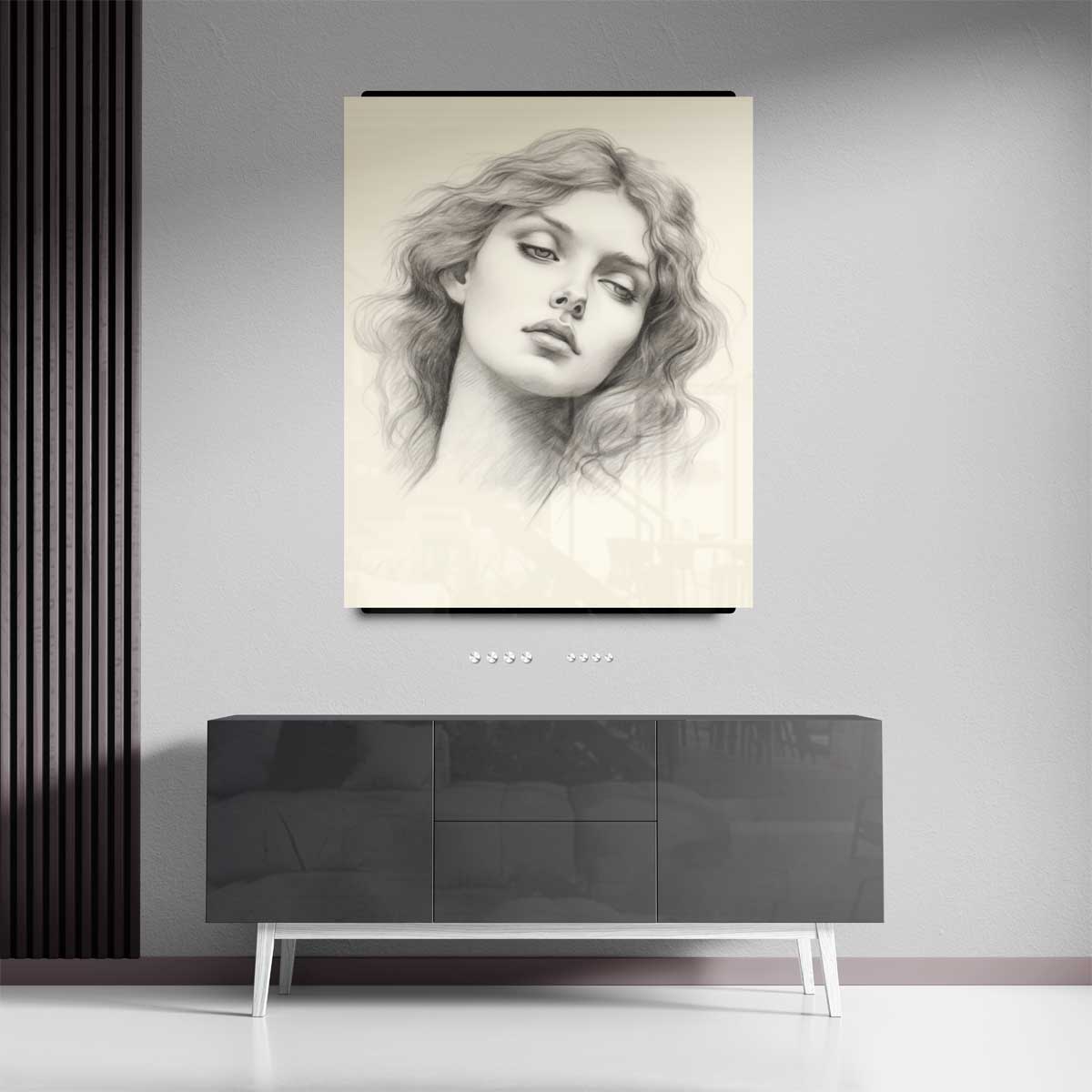 Dromerige Sfeer Kunstwerk-canvas-dibond-plexiglas-wanddecoratie-WallArtistic