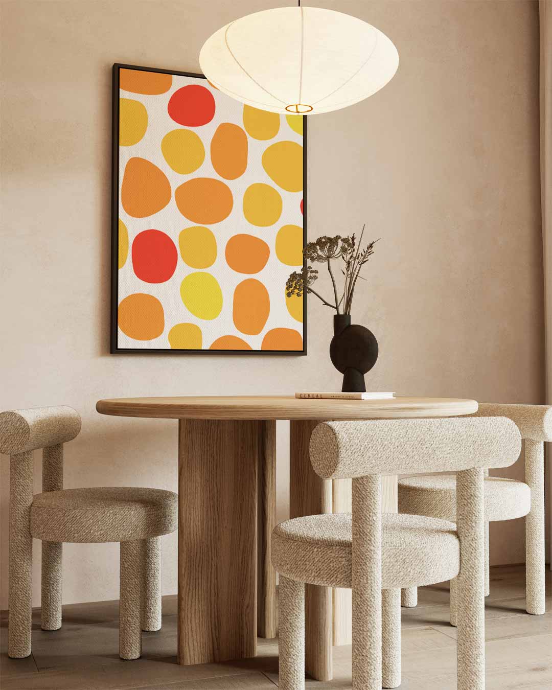 Vrolijke Kleurenmix Wanddecoratie Kunstwerk-canvas-dibond-plexiglas-wanddecoratie-WallArtistic