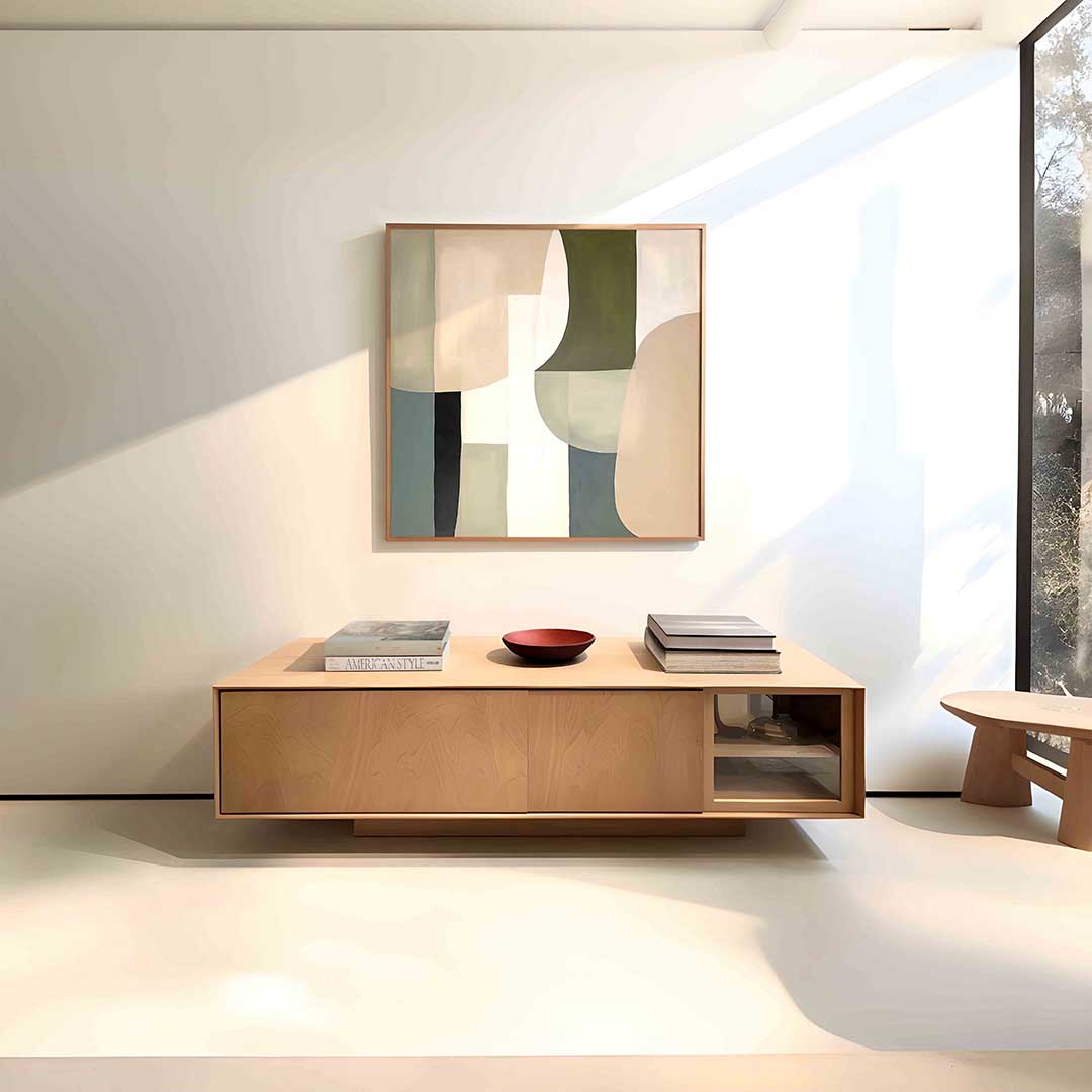 Abstracte vormen Poster