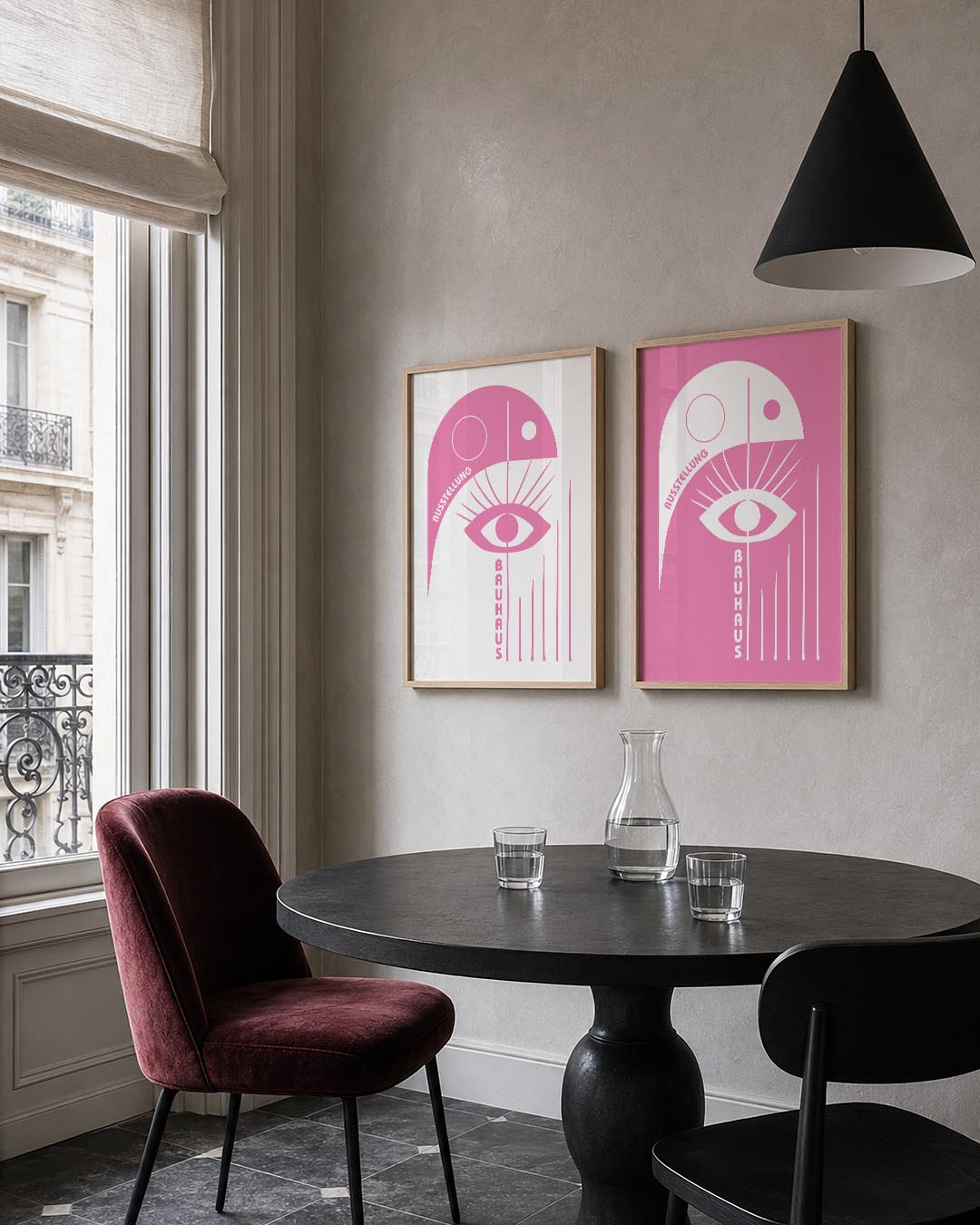 Oog en lijnen Posterset