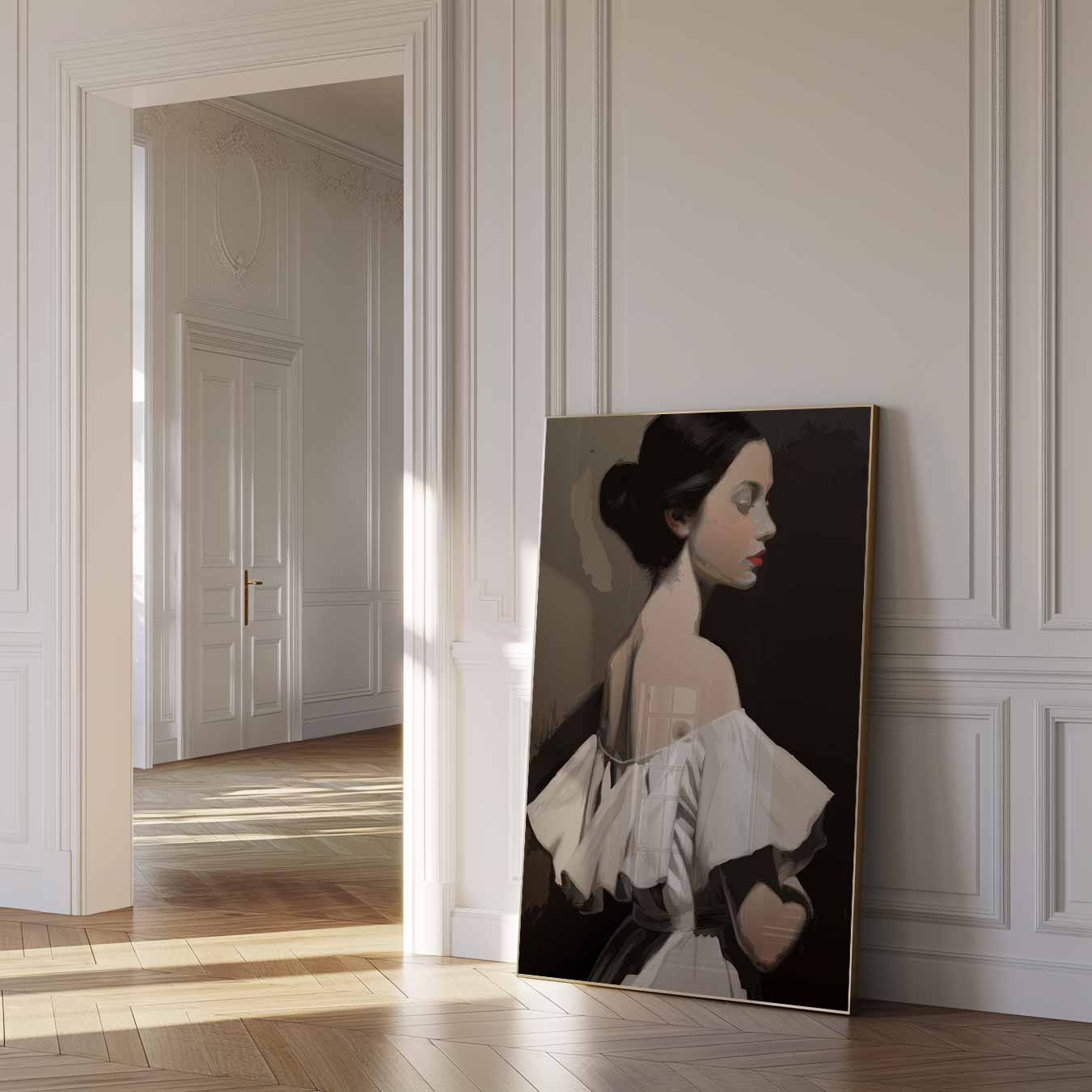Elegante Vrouwelijke Schoonheid Poster