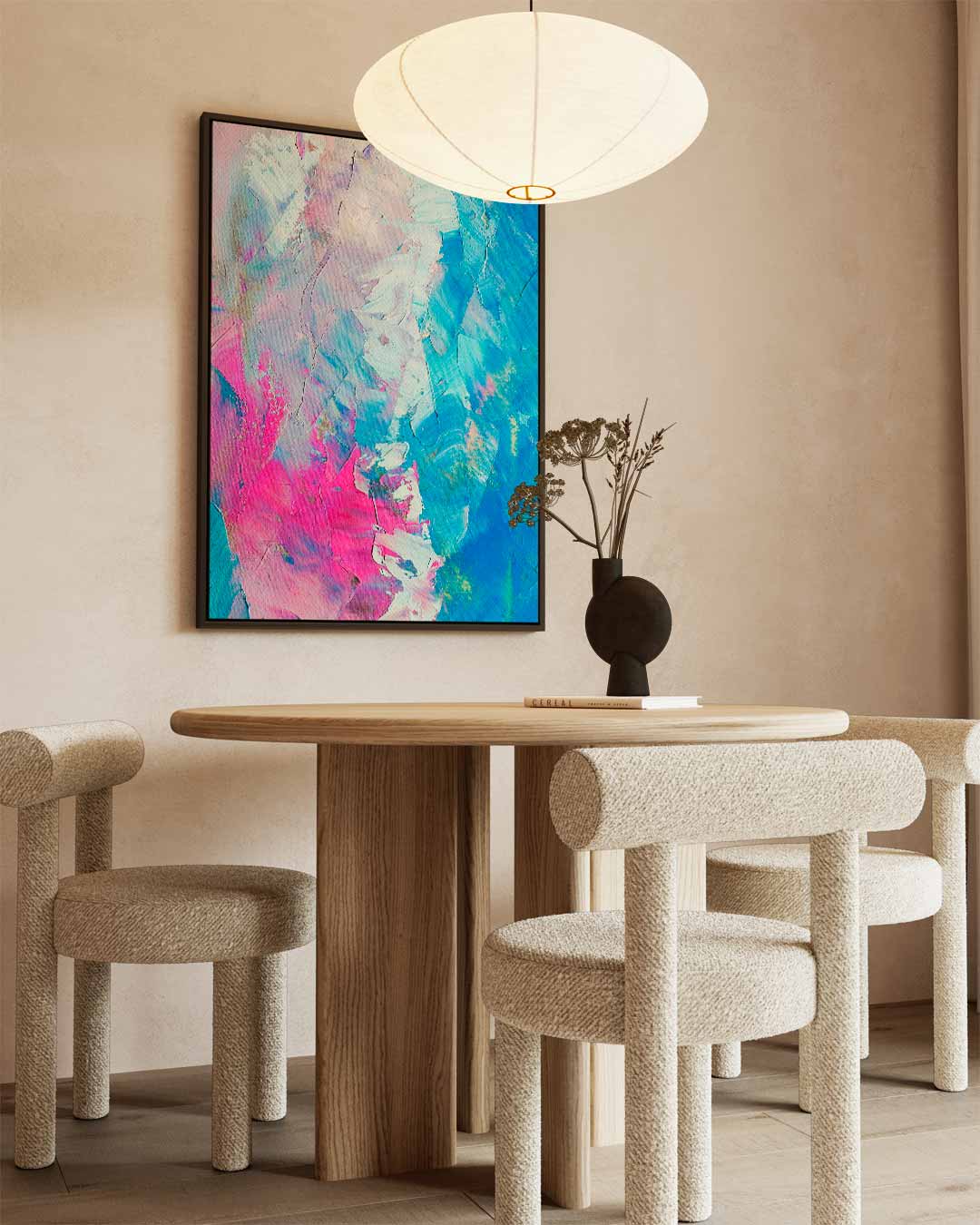 Kleurrijke dromen Kunstwerk-canvas-dibond-plexiglas-wanddecoratie-WallArtistic