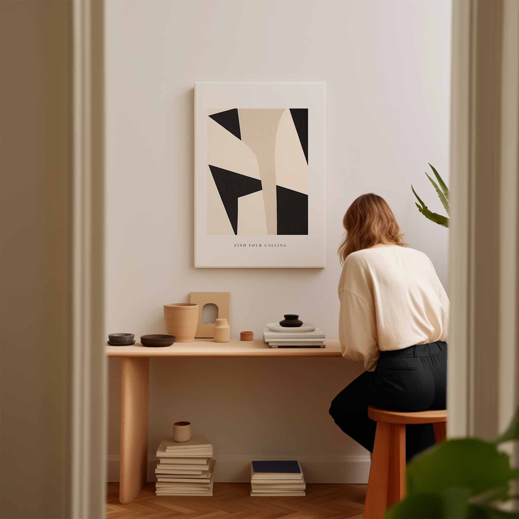 Vind je Roeping Kunstwerk-canvas-dibond-plexiglas-wanddecoratie-WallArtistic