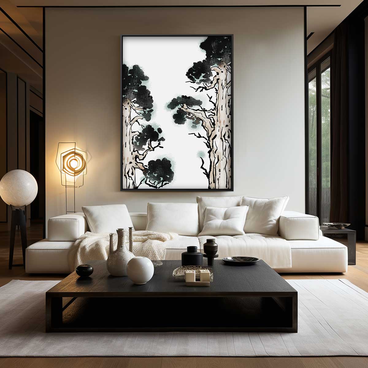 Abstract kunstwerk Kunstwerk-canvas-dibond-plexiglas-wanddecoratie-WallArtistic