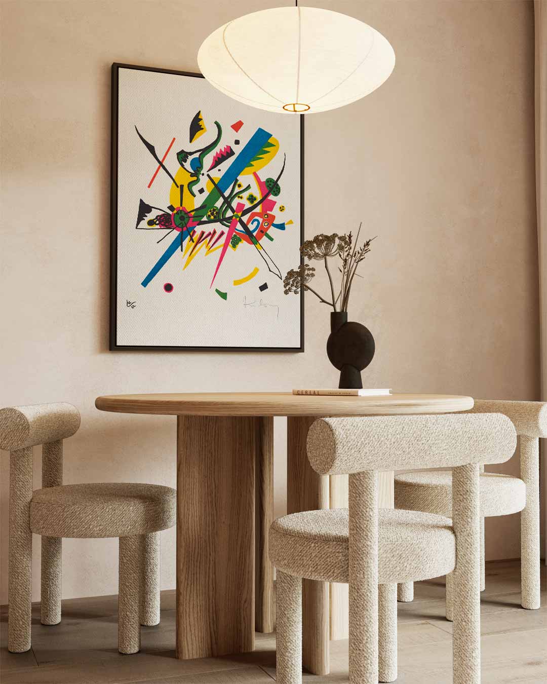 Vrolijke Kleurenexplosie Kunstwerk-canvas-dibond-plexiglas-wanddecoratie-WallArtistic