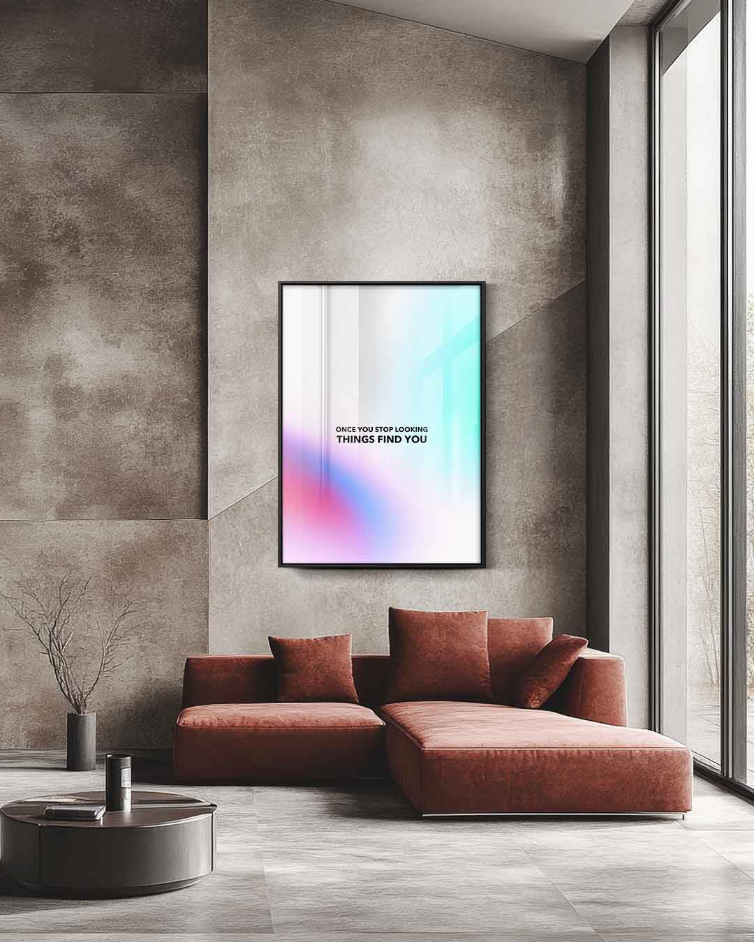 Inspirerende Kleurenreeks Kunstwerk-canvas-dibond-plexiglas-wanddecoratie-WallArtistic