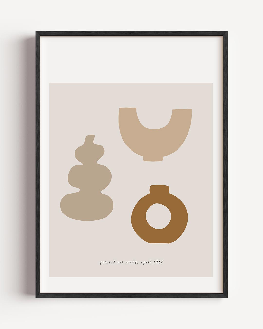 Minimalistische Vormen Poster-WallArtistic
