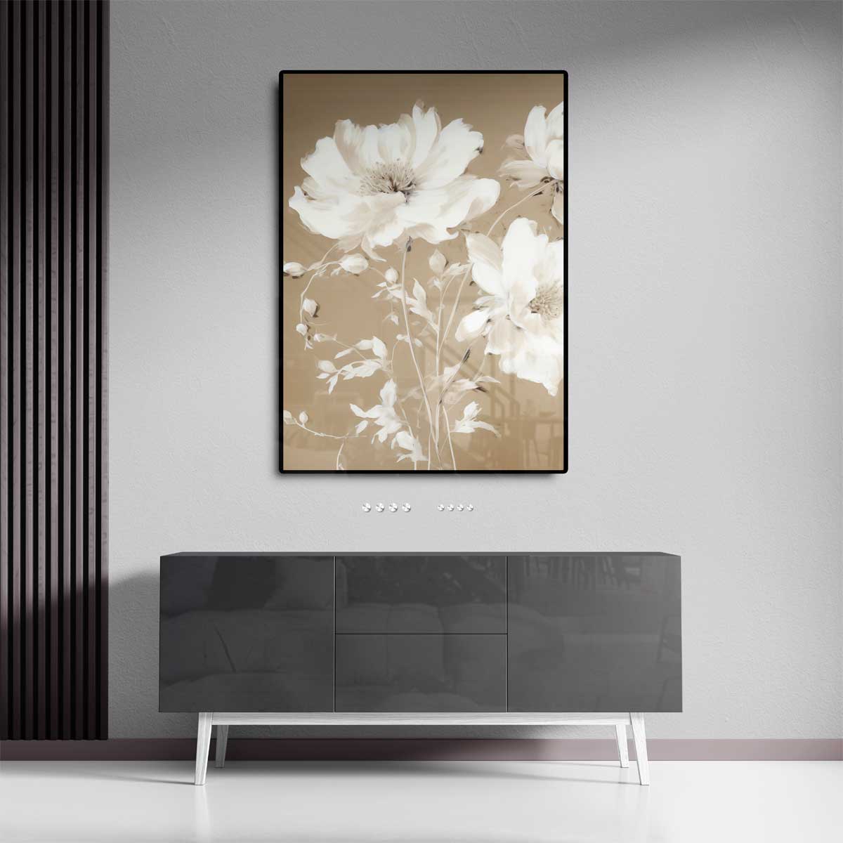 Zachte Bloemenpracht Kunstwerk-canvas-dibond-plexiglas-wanddecoratie-WallArtistic