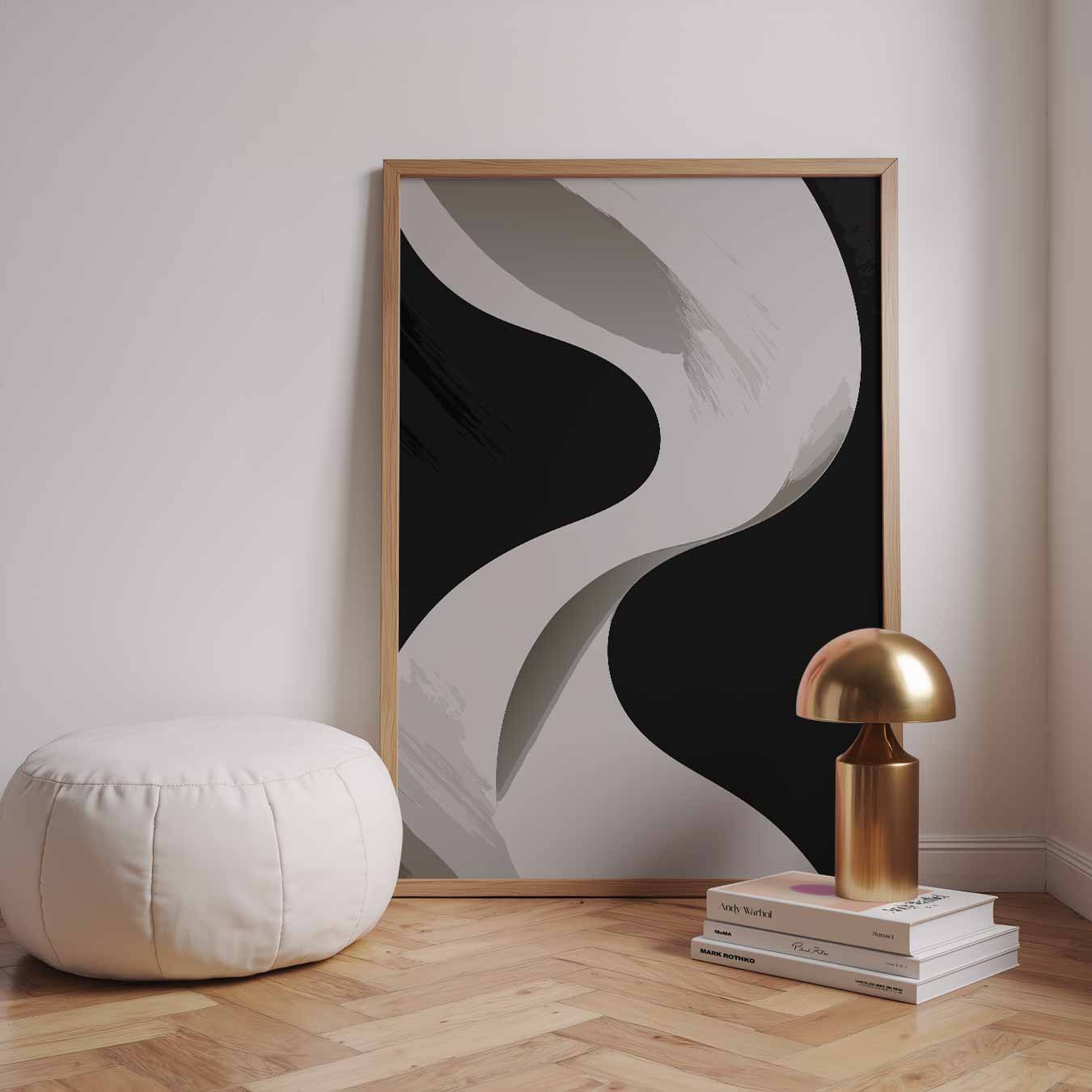 Moderne S-Pad Poster
