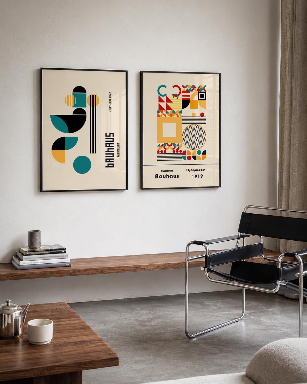 Vormen en lijnen Posterset