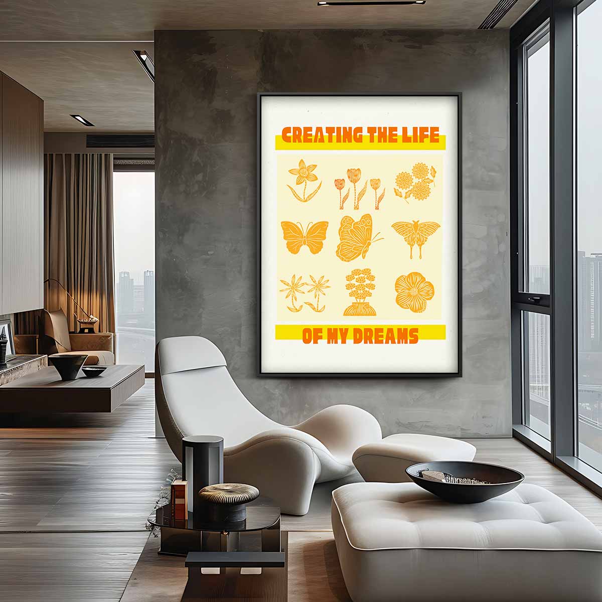 Leven van Mijn Dromen Kunstwerk Kunstwerk-canvas-dibond-plexiglas-wanddecoratie-WallArtistic