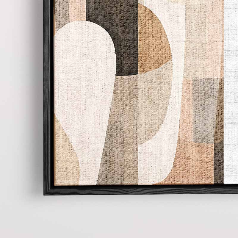 Aardse Harmonie Kunstwerk-canvas-dibond-plexiglas-wanddecoratie-WallArtistic