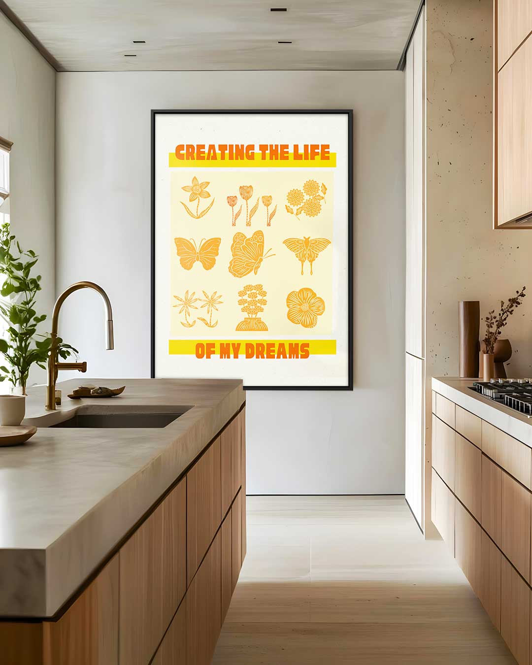 Leven van Mijn Dromen Kunstwerk Kunstwerk-canvas-dibond-plexiglas-wanddecoratie-WallArtistic