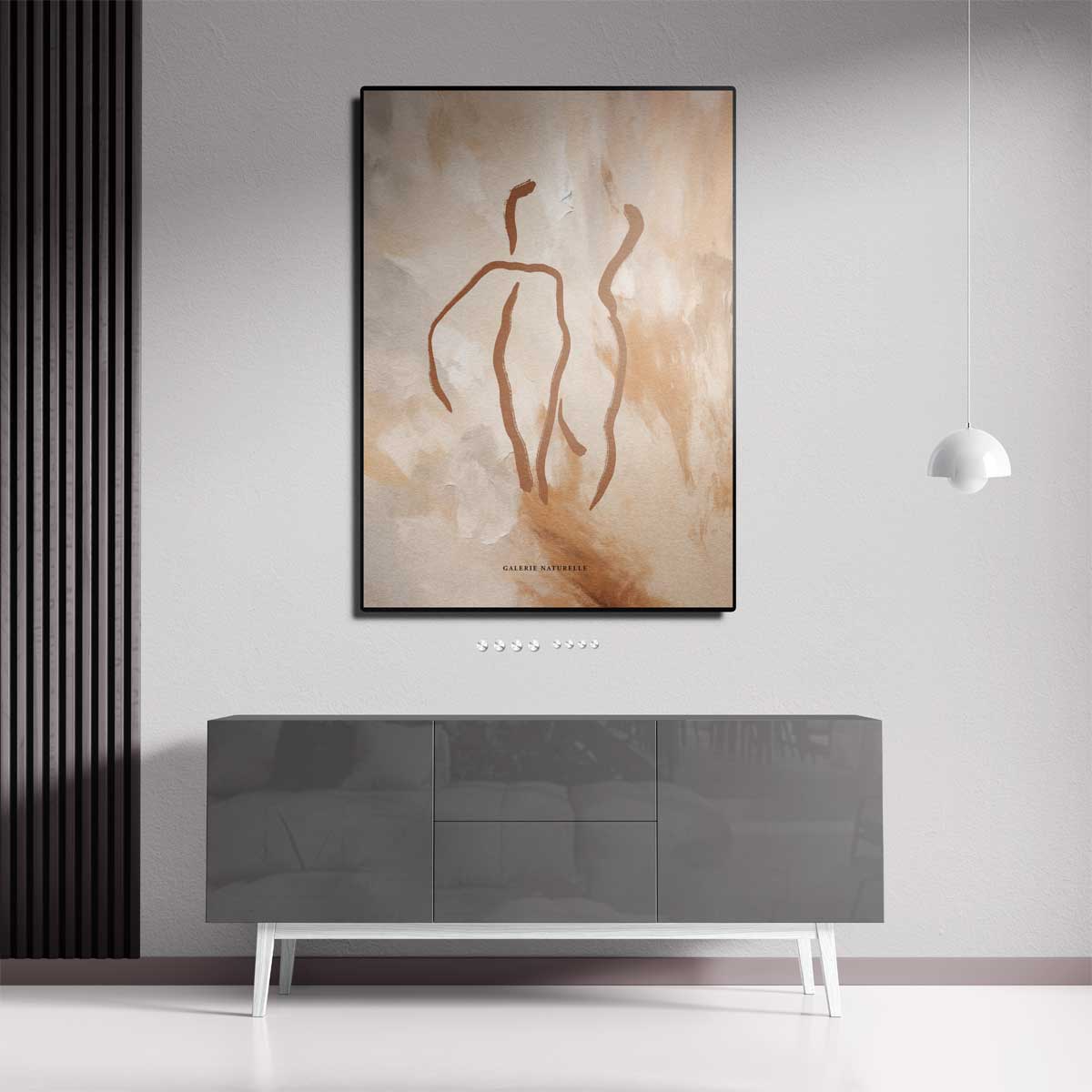 Dansende Schaduwen Kunstwerk-canvas-dibond-plexiglas-wanddecoratie-WallArtistic