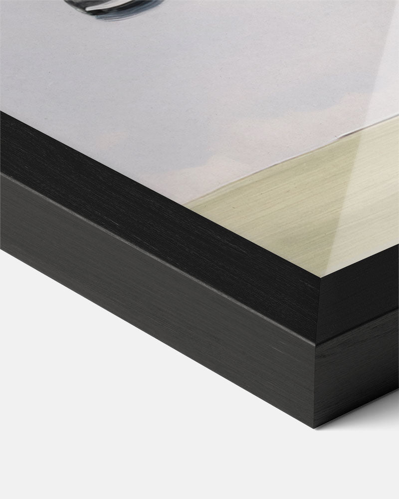 Stijlvolle Minimalistische Tafereel Poster-WallArtistic