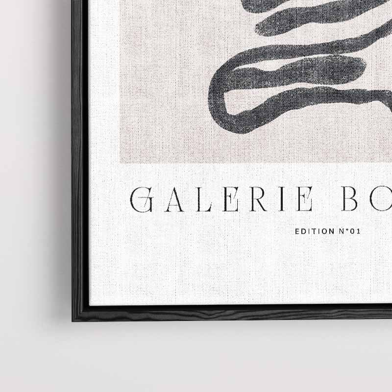Abstracte Bloemvorm Kunstwerk-canvas-dibond-plexiglas-wanddecoratie-WallArtistic