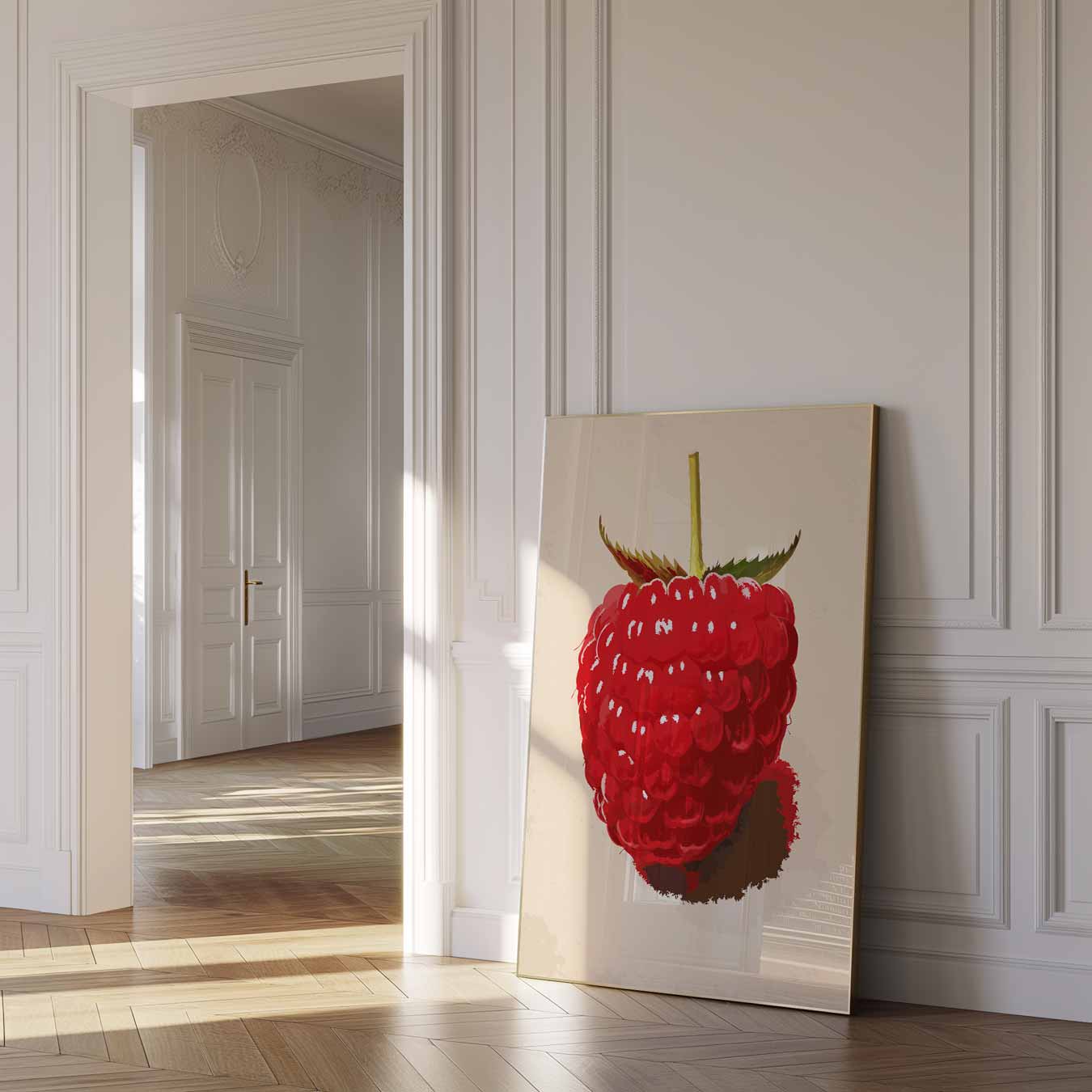 Frisse Frambozenkunst Poster