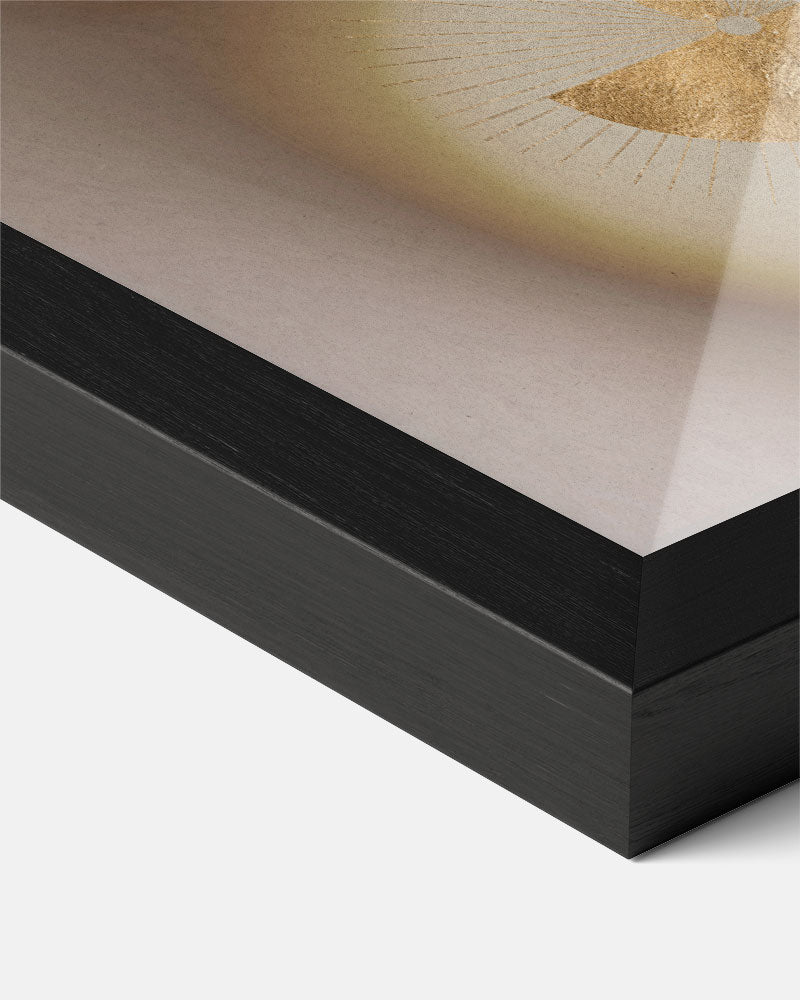 Mystieke Goud Textuur Poster-WallArtistic