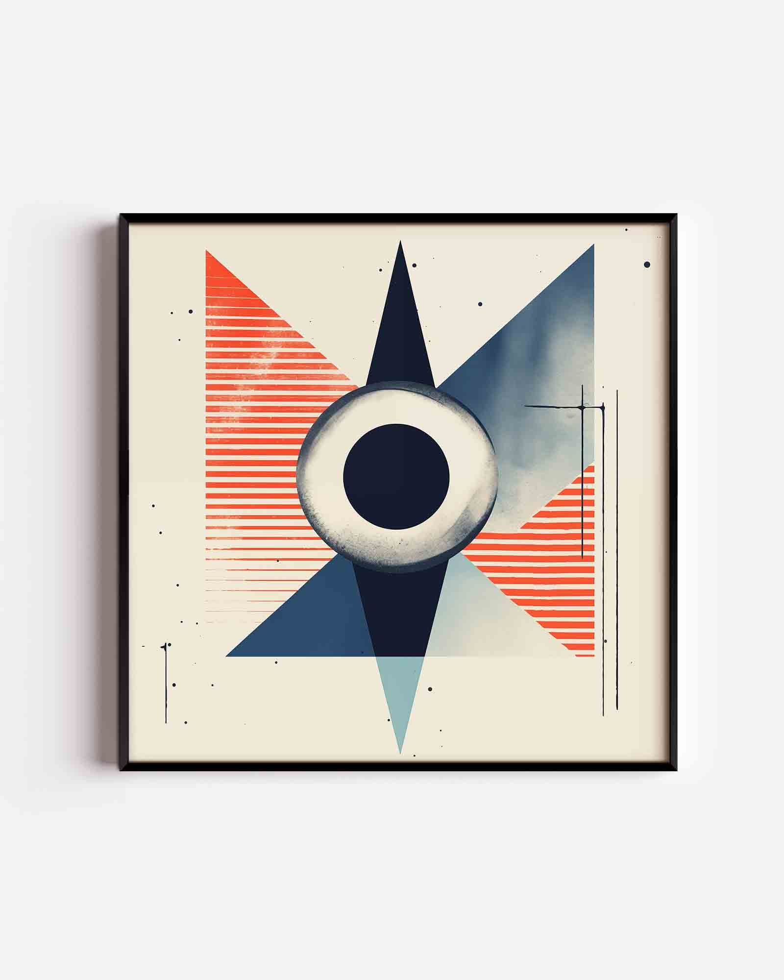 Abstracte vormen Poster
