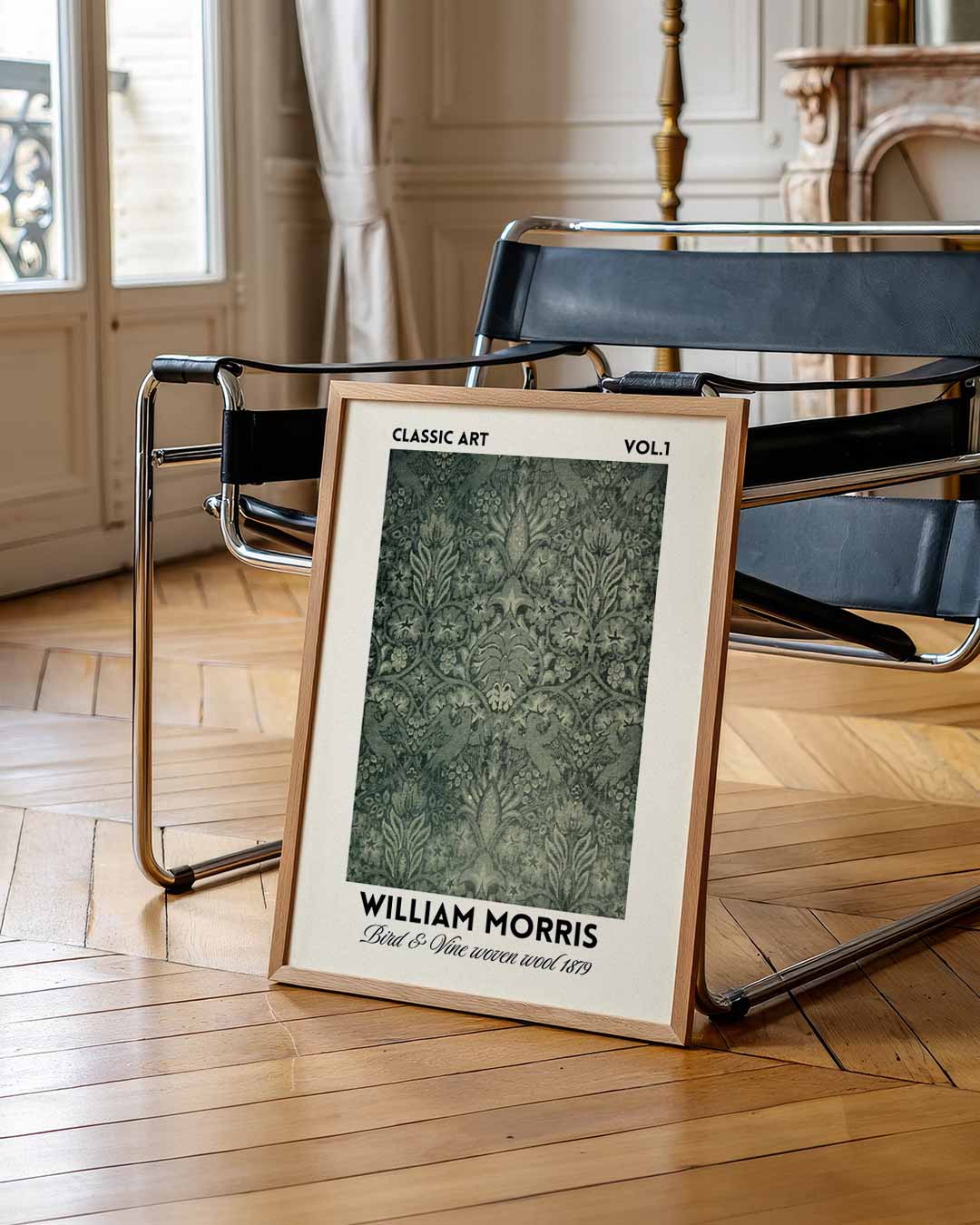William Morris Bird & Vine Woven 1879 Poster-WallArtistic