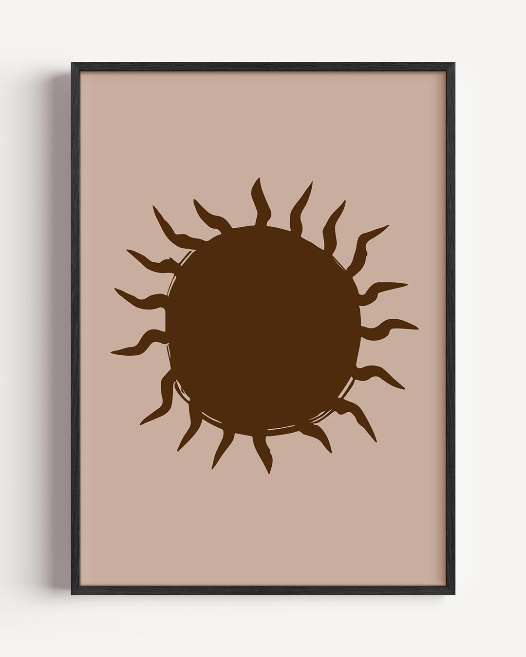 Zonnige Boho Chic Poster-WallArtistic