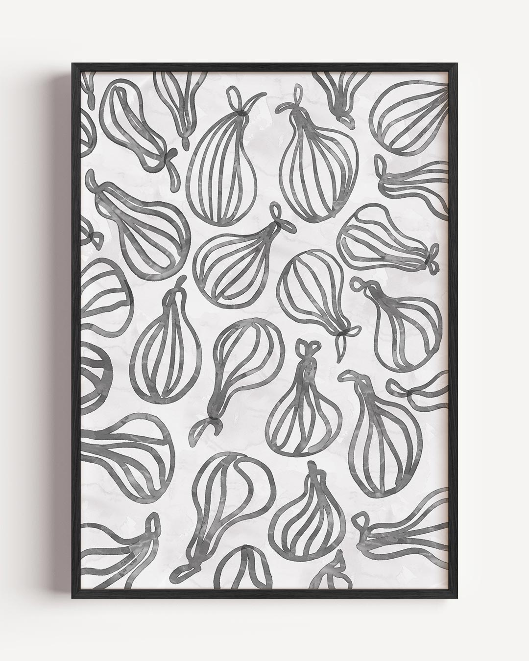 Moderne Abstracte Fruitpatronen Poster-WallArtistic