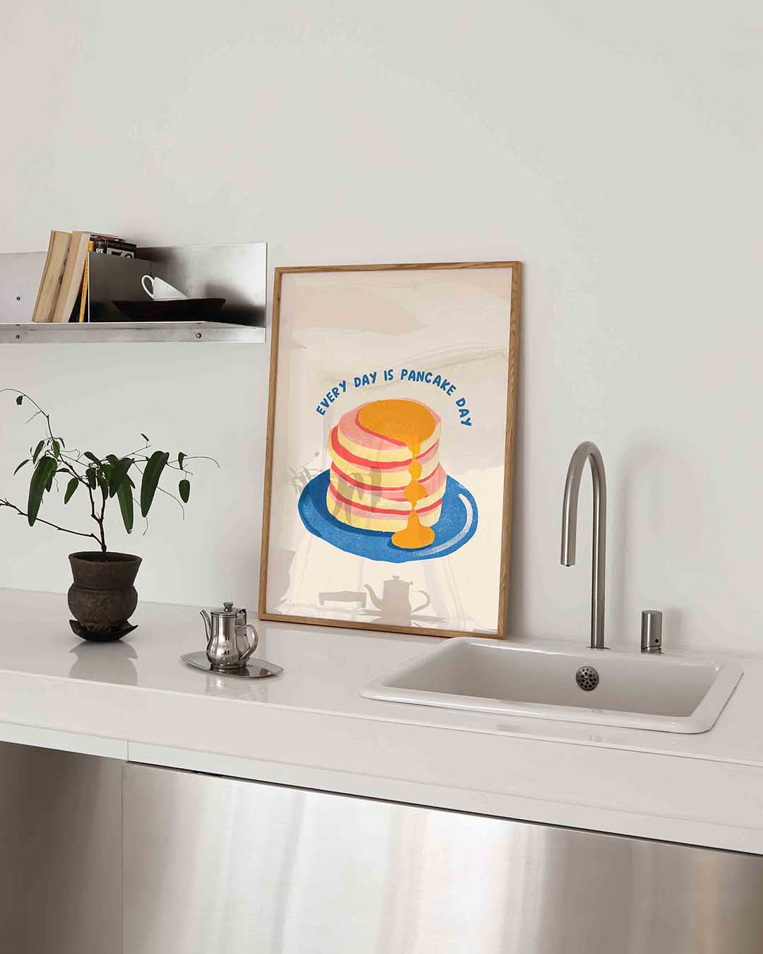 Pannenkoeken met siroop Poster