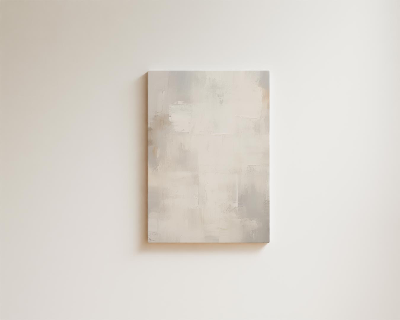 "Subtiele Witte Harmonie" Kunstwerk-canvas-dibond-plexiglas-wanddecoratie-WallArtistic