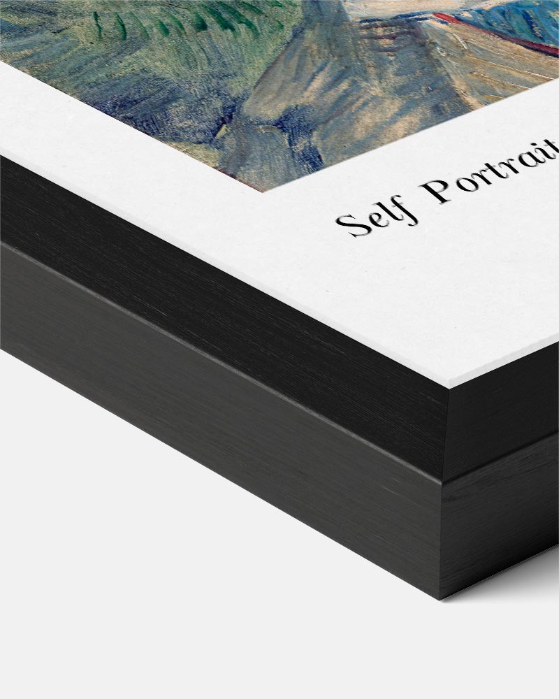 Van Gogh Zelfportret 1889 Poster-WallArtistic