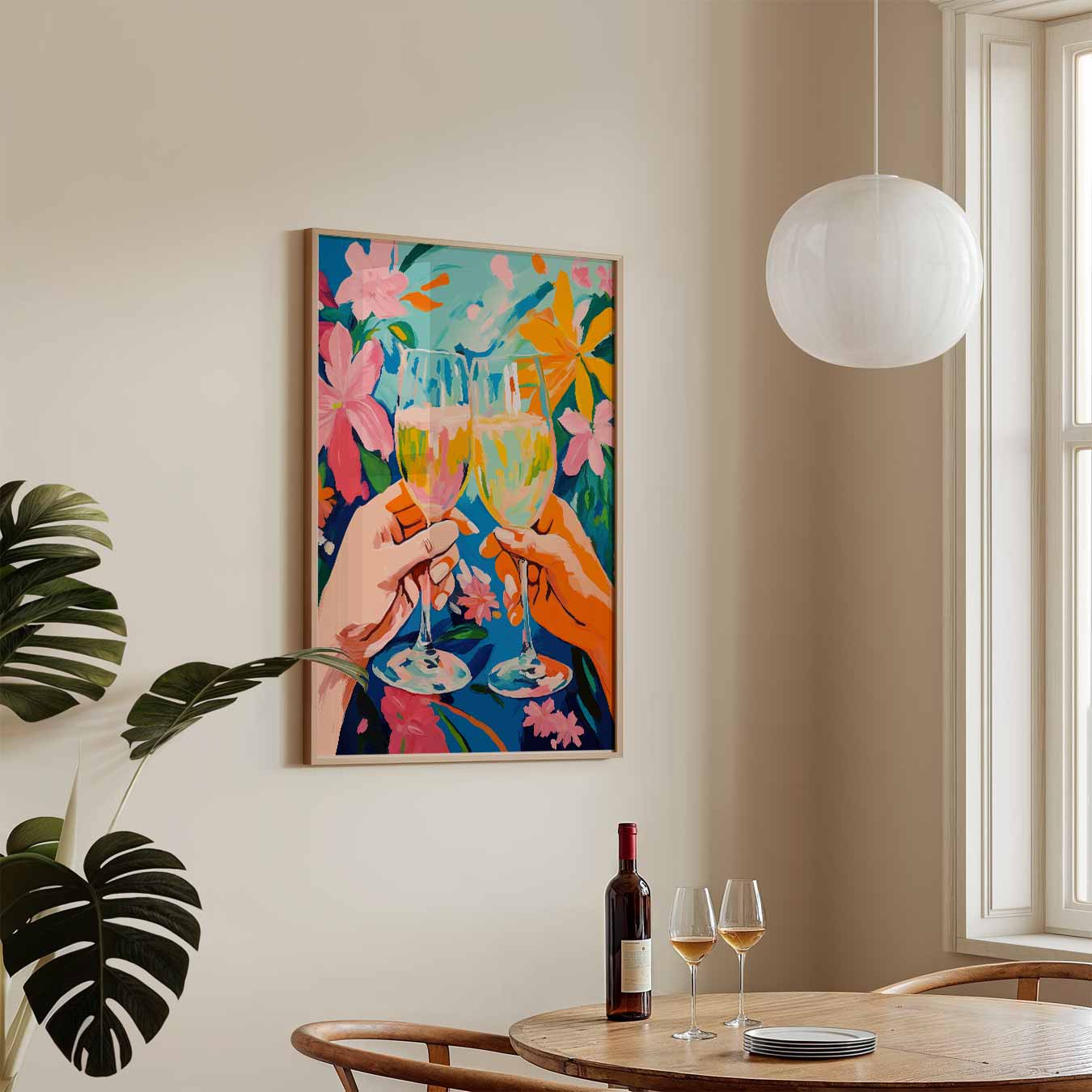 Vrolijke Toast Poster