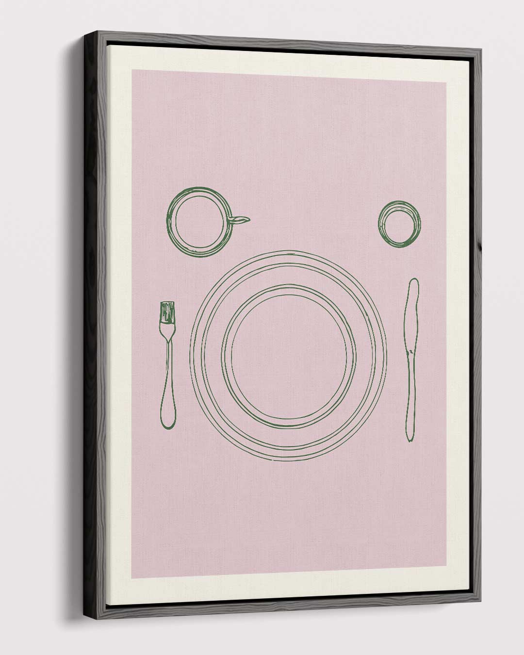 Minimalistisch Tafelschikking Kunstwerk-canvas-dibond-plexiglas-wanddecoratie-WallArtistic