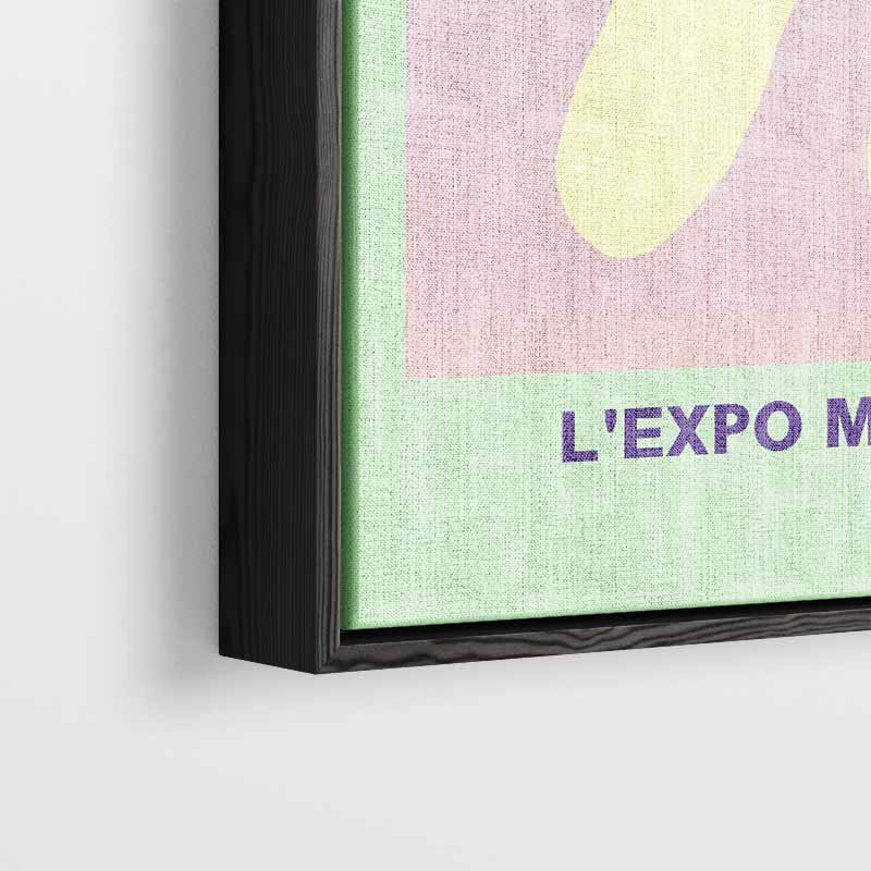 Abstracte Vormen in Pastel Kunstwerk-canvas-dibond-plexiglas-wanddecoratie-WallArtistic