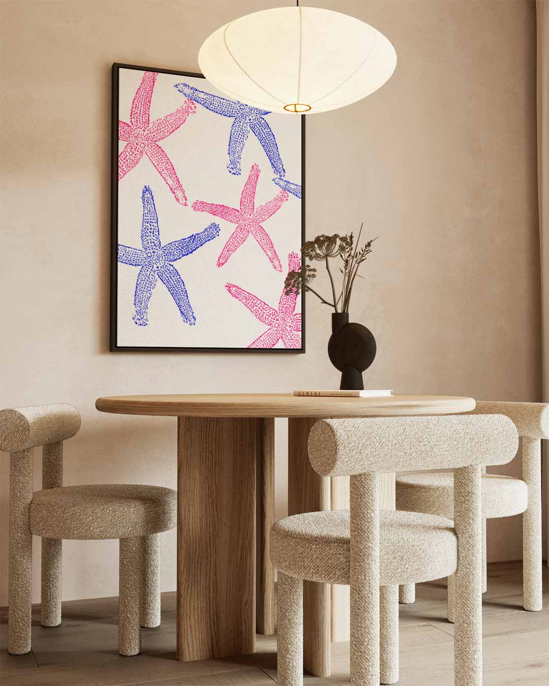 Zeesterrenfeest Kunstwerk-canvas-dibond-plexiglas-wanddecoratie-WallArtistic
