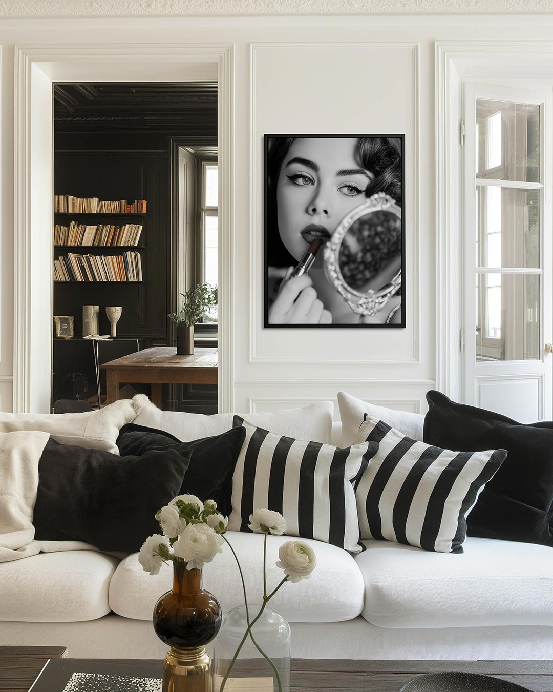 Elegante reflectie Kunstwerk