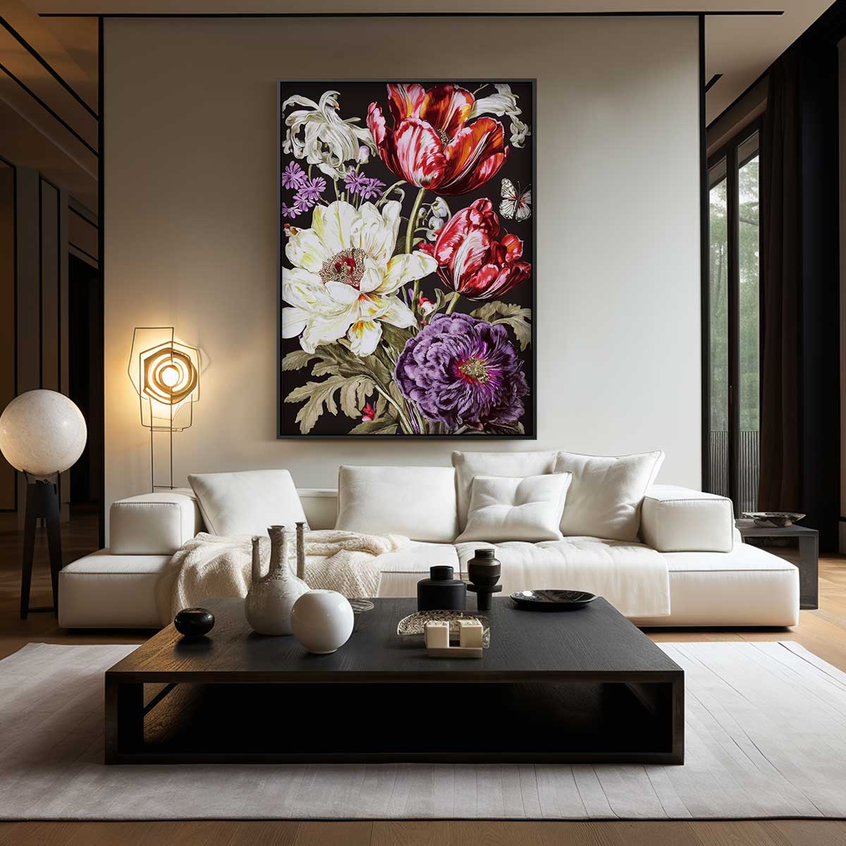 Bloeiende Natuurpracht Kunstwerk-canvas-dibond-plexiglas-wanddecoratie-WallArtistic