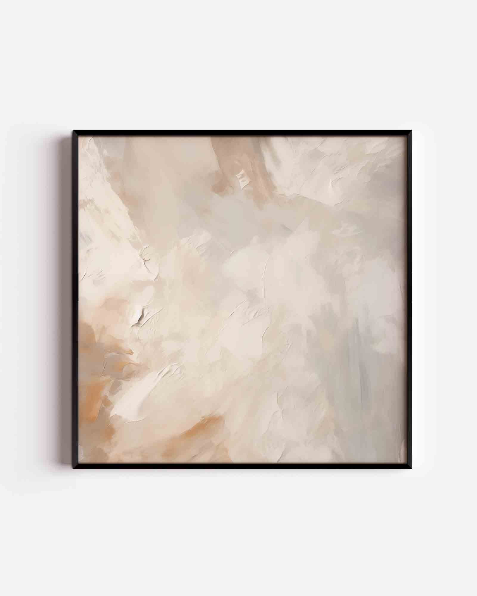 Abstracte beige textuur Poster